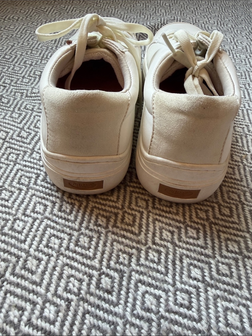 Dr Scholl’s Time off white Low-Top Leather Sneakers - Picture 8 of 15